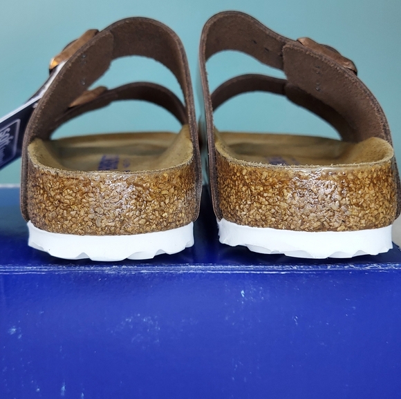 Birkenstock Arizona BS Chrome Soft Footbed Womens Size 6 Brand New With Tags - Picture 13 of 16